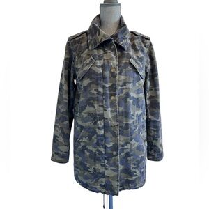 VELVET by Graham & Spencer ‘Irene’ Camouflage Military Jacket Sz S.
